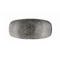 Блюдо прямоугольное 20Х12,1СМ, без борта, цвет Raku Quartz Black, Studio Prints Rkbqxo71 – купить в RuOborudovanie.ru с доставкой до двери Купить блюдо прямоугольное 20х12,1см, без борта, цвет raku quartz black, studio prints rkbqxo71 – цена от завода, доставка до двери | RuOborudovanie.ru
