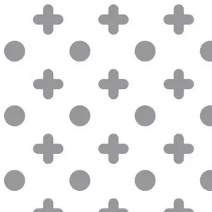 Трафарет для декора "КРЕСТИКИ-НОЛИКИ" 60Х40 см, пластик Gd03 – купить по цене завода