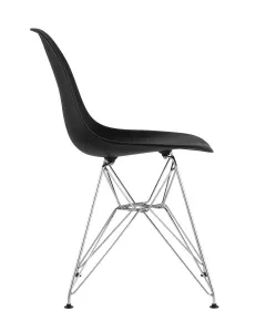 Стул Eames с жестким сиденьем (хромированный каркас) – купить по цене завода