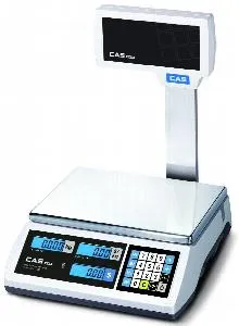 Весы торговые Cas ER-JR-15CBU (15кг,5г) электронные – купить по цене завода