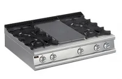 Купить плита газовая apach chef line lrstg129r4 со сплошной поверхностью 900 серии в Ижевске – цена завода, доставка до двери | RuOborudovanie.ru