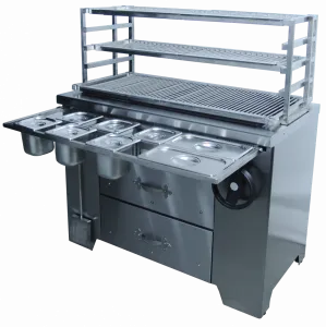 Мангал угольный Grill Master УММ/2 (Robata L1200) 11314 многофункциональный – купить в Ижевске по цене завода