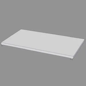 Полка сплошная для шкафа ШЗК-120/6 ТТМ ПШЗК-120/6 – купить по цене завода