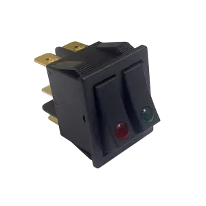 Переключатель питания двойной Crazy Pan 220-230в, для печей для пиццы cp-pol01, cp-pol11 – купить в Ижевске по цене завода
