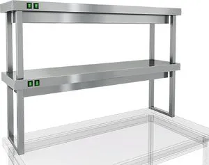 Полка тепловая Hicold TP2-8/3 двухъярусная настольная (800х300х800мм) – купить в Ижевске по цене завода