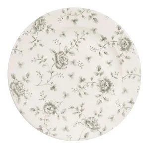 Тарелка мелкая 27,6СМ Vintage Prints, цвет Grey Rose Chintz Rcgvp581 – купить в Ижевске по цене завода