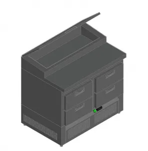 Стол для пиццы Hicold Pze1-22Gn (1/3) – купить в Ижевске по цене завода