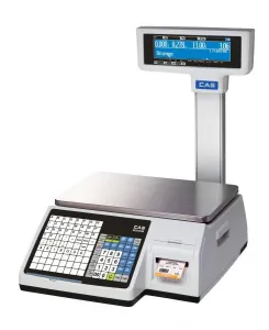 Весы торговые Cas CL3000-15P (TCP-IP) с печатью этикеток (120мм) со стойкой – купить в Ижевске по цене завода