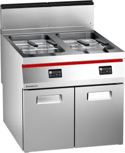 Фритюрница Angelo Po 1N1FR2ID газовая 2 ванны 22+22л – купить по цене завода