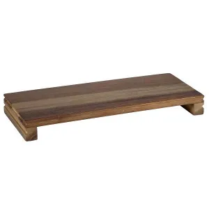 Подиум деревянный "ПОДНОС" 39,6Х16СМ H4См Buffetscape Wood Zcawmrpb1 – купить по цене завода