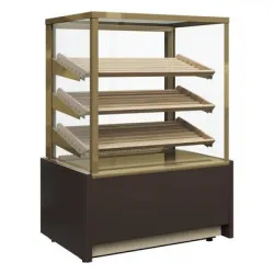 Купить витрина хлебная kc70 n 0,9-2 bread 9006-9005 (хлебная 0,9 carboma cube техно) без стекла в Ижевске – цена завода, доставка до двери | RuOborudovanie.ru