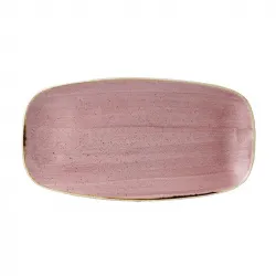 Купить блюдо прямоугольное chefs 35,5х18,9см, без борта, stonecast, цвет petal pink sppsxo141 – цена от завода, доставка до двери | RuOborudovanie.ru