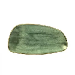 Купить блюдо сервировочное chefs geo 30х15,5см, без борта, stonecast, цвет samphire green ssgsge301 – цена от завода, доставка до двери | RuOborudovanie.ru