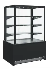 Купить витрина кондитерская полюс kc70 sh 0,9-1 9006-9005 (стекло) арт.п0000007573 тепловая в Ижевске – цена завода, доставка до двери | RuOborudovanie.ru