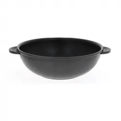 Купить сковорода "wok" d 32см h11см "choc extreme", алюм. с антипригарным покрытием, подходит к индукции 83 – цена от завода, доставка до двери | RuOborudovanie.ru