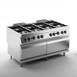 Купить плита газовая 8 конфорочная 900 серии apach chef line slrrg169fg в Ижевске – цена завода, доставка до двери | RuOborudovanie.ru