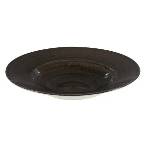 Тарелка для пасты 28СМ 0,47Л, с широким бортом, Stonecast Patina, цвет Iron Black Paibvwbl1 – купить по цене завода