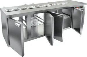 Стол для салатов Hicold Sl2T-1111/Gn (1/6) (+2/+10) – купить по цене завода