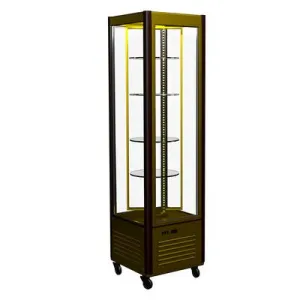Шкаф холодильный D4 VM 400-2 (R400Cвр Сarboma Люкс) (0109-0102 (коричнево-золотой)) – купить по цене завода