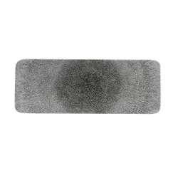 Купить блюдо сервировочное прямоугольное 37,6х14см, цвет raku quartz black, studio prints rkbqrst1 – цена от завода, доставка до двери | RuOborudovanie.ru