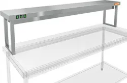 Купить полка тепловая hicold tp1-16/3 одноярусная настольная 1600х300х400мм в Ижевске – цена завода, доставка до двери | RuOborudovanie.ru
