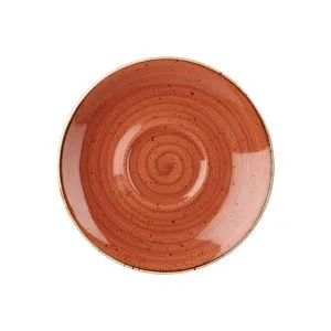 Блюдце 11,8СМ Stonecast, цвет Spiced Orange Ssosess1 – купить по цене завода