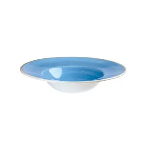 Тарелка для пасты 24СМ 0,28Л, с широким бортом, Stonecast, цвет Cornflower Blue Scfsvwbm1 – купить по цене завода