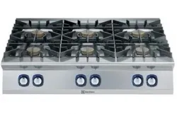 Купить плита 6 конфорочная 900 серии electrolux e9gcgl6c0m 391012 газ в Ижевске – цена завода, доставка до двери | RuOborudovanie.ru