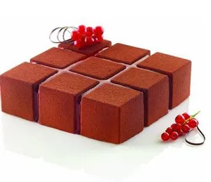 Форма силиконовая кубик белая 172Х172ММ, H50Мм, 1400МЛ Cubic – купить по цене завода