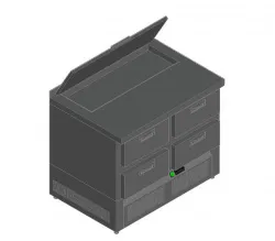 Купить стол для салатов hicold sle2-22gn (1/6) с крышк. (+2/+10) – цена от завода, доставка до двери | RuOborudovanie.ru
