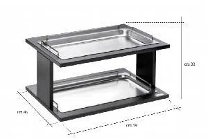Витрина Linea Buffet 2-ЯРУСНЫЙ для фр. 51131056 – купить в Ижевске по цене завода