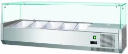 Купить витрина холодильная для ингредиентов 5хgn1/4 -150 мм koreco vrx1200330(335i) в Ижевске – цена завода, доставка до двери | RuOborudovanie.ru