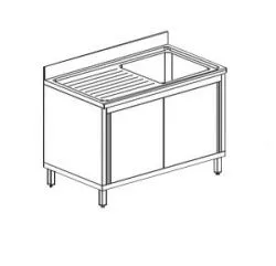 Купить ванна моечная apach chef line ls167-65lwsd – цена от завода, доставка до двери | RuOborudovanie.ru