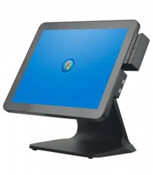 Купить pos-компьютер моноблок qline10 - 15 сенсорный 4gb, 120 mssd, msr, windows 10 в Ижевске – цена завода, доставка до двери | RuOborudovanie.ru