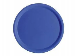 Поднос пластик Aps круглый 38СМ синий 00513 – купить в Ижевске по цене завода
