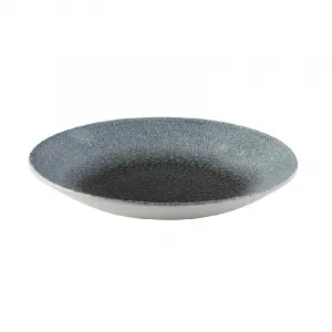 Тарелка глубокая 25,5СМ H3,5См, без борта, цвет Raku Duo Topaz-Quartz, Studio Prints Rdtqpd251 – купить по цене завода