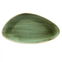 Купить блюдо треугольное chefs 35,5х18,8см, без борта, stonecast, цвет samphire green ssgstc351 – цена от завода, доставка до двери | RuOborudovanie.ru