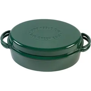 Духовка голландская зеленая овальная д/гриля Big Green Egg 117670 – купить в Ижевске по цене завода