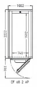 Камера расстоечная Pavailler Ev 68 2 Ap 60X80 1дверь/2тележки – купить в Ижевске по цене завода