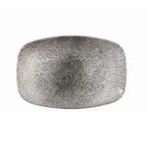 Блюдо прямоугольное Chefs 23,7Х15,7СМ, без борта, цвет Raku Quartz Black, Studio Prints Rkbqobl21 – купить по цене завода