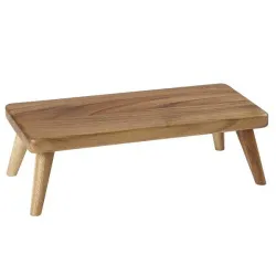 Купить подиум деревянный "табурет" 33,5х15,3см h10,6см buffetscape wood zcawsmrs1 – цена от завода, доставка до двери | RuOborudovanie.ru