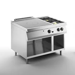 Купить плита со сплошной поверхностью газовая 700 серии apach chef line slrstg127r2dxos – цена от завода, доставка до двери | RuOborudovanie.ru