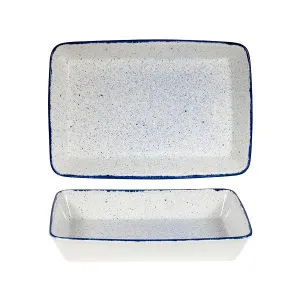 Форма для запекания 38Х25СМ H6,2См 3,5Л, Stonecast Hints, цвет Indigo Blue Shbirlbd1 – купить в Ижевске по цене завода