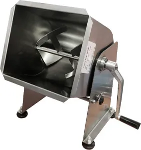 Фаршемешалка Kocateq FME20T ручная 20 л c откидным бункером, 1 осью и подкл. к приводу G12 – купить в Ижевске по цене завода