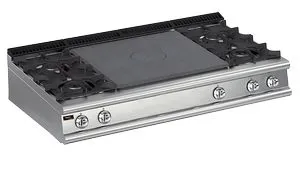 Плита газовая Apach Chef Line Lrstg169R4 со сплошной поверхностью 900 серии – купить в Ижевске по цене завода
