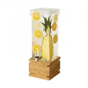 Диспенсер для сока Rosseto Beverage Ld179, 7,6л 18,4х18,4см H59,7см, бамбук/акрил – купить в Ижевске по цене завода