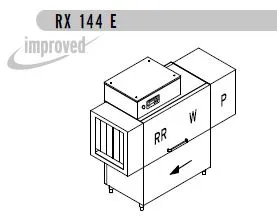 Машина посудомоечная Dihr Rx 144 E Sx+Dde+Hr10+Dr64/Деление 2 части – купить в Ижевске по цене завода