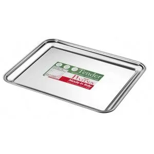 Поднос прямоугольный 40Х31СМ Tender, нерж.сталь 53827240 – купить по цене завода