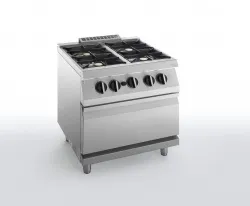 Купить плита газовая 4 конфорочная 700 серии apach chef line slrrg87fg – цена от завода, доставка до двери | RuOborudovanie.ru