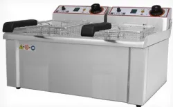 Купить фритюрница beckers fr 13+13 на 26л, 10квт настольная в Ижевске – цена завода, доставка до двери | RuOborudovanie.ru